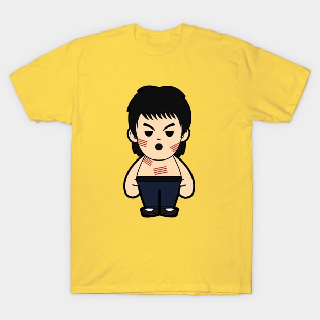 Bruce Lee Chibi T-Shirt by nataliawinyoto
